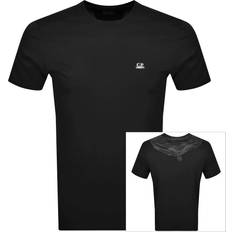 CP COMPANY Overdeler CP COMPANY Jersey Logo T Shirt Black