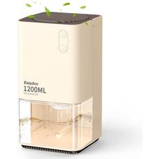 Dehumidifiers for Home Damp, 1200ml Electric Dehumidifier with Ultra Quiet & Auto Shut off 7 Colorful LED Portable Mini Dehumidifier for
