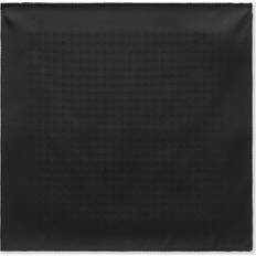 Mouchoirs Dolce & Gabbana Pochette En Soie Jacquard À Logo Dg Noir