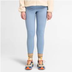 Timberland Woman Trousers & Shorts Timberland Stash Trail Leggings Blue Woman