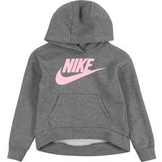 Nike Club Fleece Sweatshirt - Mørkegrå/Lys Pink