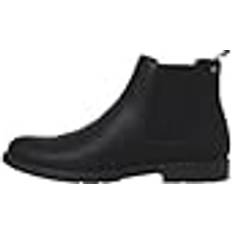 Grey - Men Chelsea Boots Jack & Jones Klassische Stiefeletten Schwarz