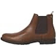 Kängor & Boots Jack & Jones Jfwfenchurch Pu Chelsea Boot Chelseaboots, konjak