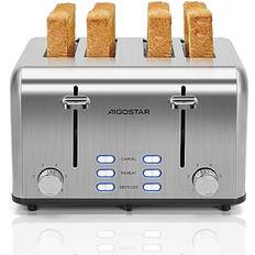 Aigostar Toaster 4 Extra-Wide