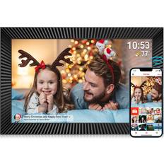 FRAMEO WiFi Digital Photo Frame 10.1 with 32GB Frame Touch Screen 1280x800
