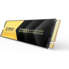 Orico Ultra-Fast NVMe M.2 SSD 7000Mb/s 1TB Solid State Drive with Heatsink Cooling Vest Design for Content Creators