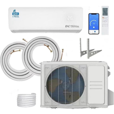 Pettex 12000 btu air conditioner wall split wi fi 5 in 1 air cooler heater dehumidifier