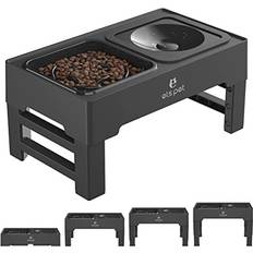 Els Pet Raised Dog Bowl: 2-in-1 Elevated Dog Bowl