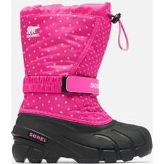 Drawstring Boots Children's Shoes Sorel Flurry Print 2114091650 Rosa