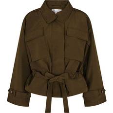 Co'Couture Outerwear Co'Couture Elba Crop Jacket - Green