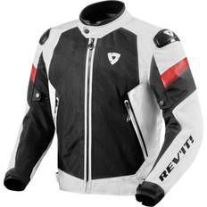 Homme - Tissu Blousons de moto Rev'it! Jacket Control Air H2O White/Black Blouson textile Homme