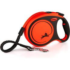 Flexi Xtreme Tape Orange & Black Large 8m Retractable Dog Leash/Lead