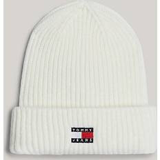 Tommy Hilfiger Pink Accessories Tommy Hilfiger Heritage Rippstrick-Beanie mit Wolle