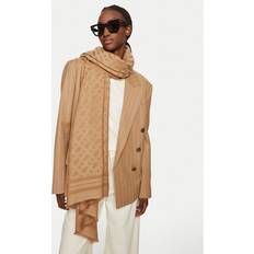 Beige - Men Scarfs BOSS Ylona Wool-Blend Scarf - Beige