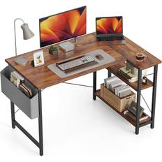 CubiCubi Small L Shaped Corner Study Writing Desk