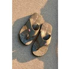 Green Flip-Flops Animal Swish All Over Printed Flip Flop Olive