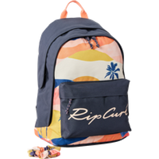 Rip Curl Double Dome Backpack in Navy & Peach One Size