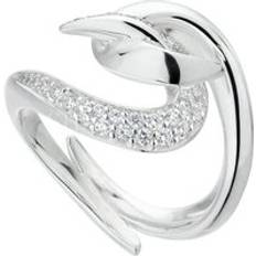 Hook Sterling Silver 0.15ct Diamond Ring