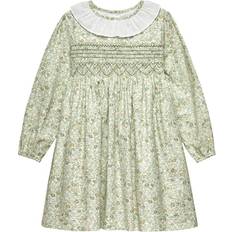 XS Dresses Children's Clothing Trotters Cotton Bella Willow Dress 2-5 Years green