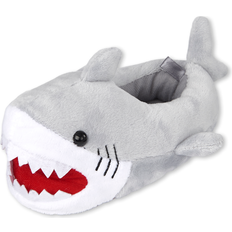 Slippers The Children's Place Toddler Boys Shark Slippers 10-11T Grey