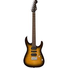 Charvel MJ DK24 HSH 2PT W Mahogany, Antique Burst Electric Guitar