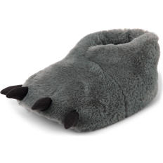 Slippers The Children's Place Boys Critter Faux Fur Slippers YOUTH12-13 Grey