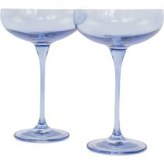 Estelle Colored Glass Cobalt Blue Flûte 24.4cl 2pcs