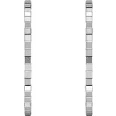 Chopard Chopard Ice Cube 18ct White Gold Hoop Earrings