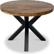 Furniture Roseland Furniture Carrow 150cm Mango Wood Dining Table