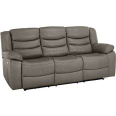 Furniture Oak Furnitureland Grey 3 Sofa