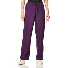 Dickies womens Signature Unisex Drawstring medical scrubs pants, Eggplant