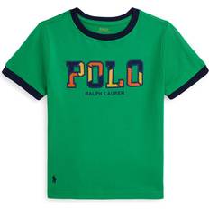 Polo Ralph Lauren Toddler and Little Boys Corduroy-Logo Cotton Jersey Tee Stafford Green