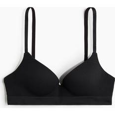 H&M DD Bras H&M Seamless Super Push-up Bra Black 34A