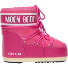 Rosa - Uomo Stivaletti alla Caviglia Moon Boot Icon Low Nylon Boots - Hot Pink