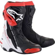 Alpinestars Supertech R Boots BLACK/WHITE/RED