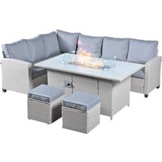 Outdoor Living The Conwy Patio Dining Set