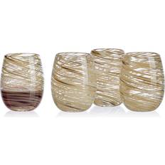 Beige Wine Glasses Mikasa Color Swirl Honey Wine Glass 47.3cl 4pcs