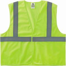 Work Vests Ergodyne GloWear 8205HL-ECO Recycled Hi-Vis Safety Vest, 2XL/3XL, Lime