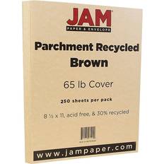 Brown Copy Paper Jam Paper Parchment 65 lb. Cardstock 8.5"