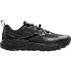 Brooks Men's Cascadia Running Shoes, 12.5, Black/Pearl