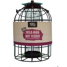 Natures Market Pack of Wild Bird Hanging Nut Feeder with Squirrel Guard