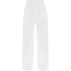 LouLou Studio Jeans Over Attu - White