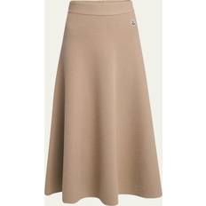 Moncler L Skirts Moncler Strickrock Damen Beige