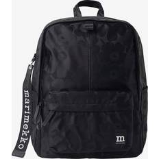 Marimekko Ryggsäckar Marimekko Rygsæk Zip Top Backpack Unikko Sort