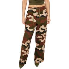 Good American Pants Good American Parachute Pants Fatigue Camo