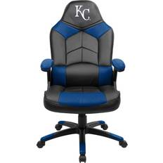 Gaming Chairs Imperial MLB Faux Leather Oversized Computer Gaming Chair, Kansas City Royals