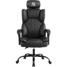 Gaming Chairs Imperial MLB Champ Ergonomic Faux Leather Computer Gaming Chair, New York Yankees