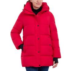 Bcbgmaxazria Women's Hooded Puffer Coat - Matte Lipstick
