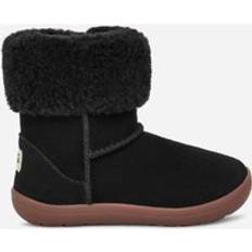 UGG Boots UGG Sammee Boot for Kids in Black, 11, Leather