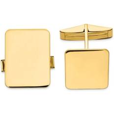 Oro Gemelos de puño Bloomingdale's Fine Collection Men's Rectangular Cuff Links in 14K Yellow Gold Exclusive